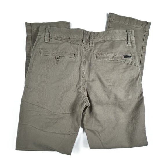 Volcom Youth Chinos Khaki, Size 27 - Picture 4 of 14